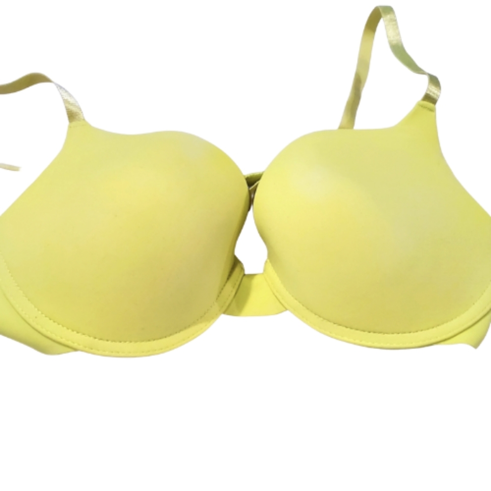 XOXO neon yellow 34C bra